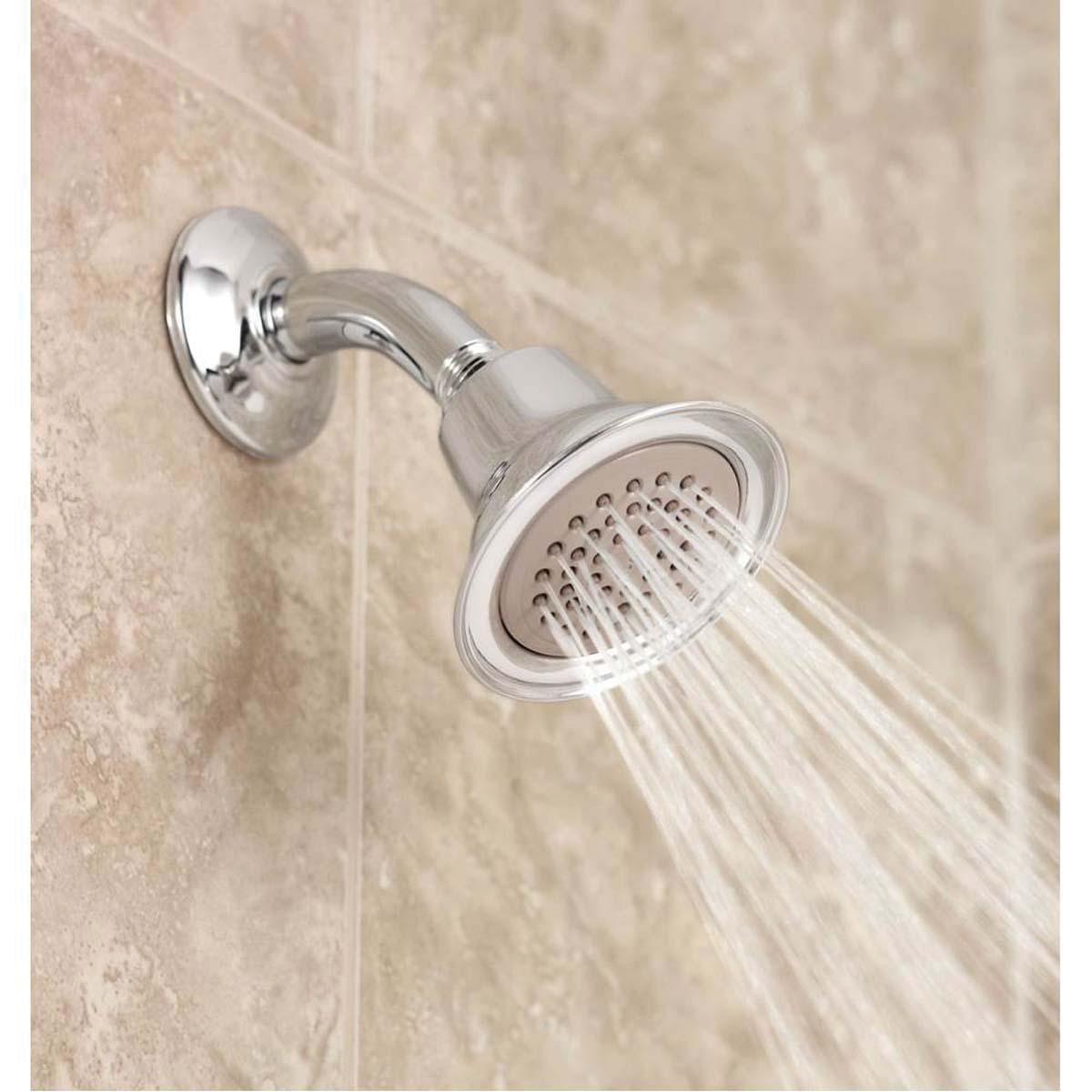 Moen® 6303 Series 6303BN Showerhead, 2.5 gpm, 1-Spray, 3-1/2 in Head, Brushed Nickel
