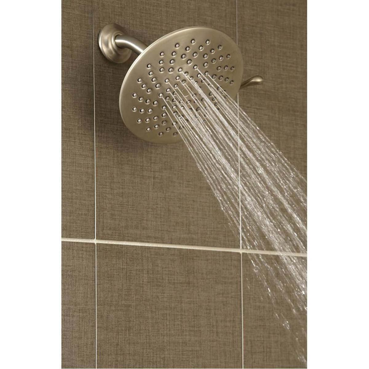 Moen® Velocity® S6320BN Sprayhead, 2.5 gpm, 2-Spray, 8 in Dia Head, Brushed Nickel thumbnail 2