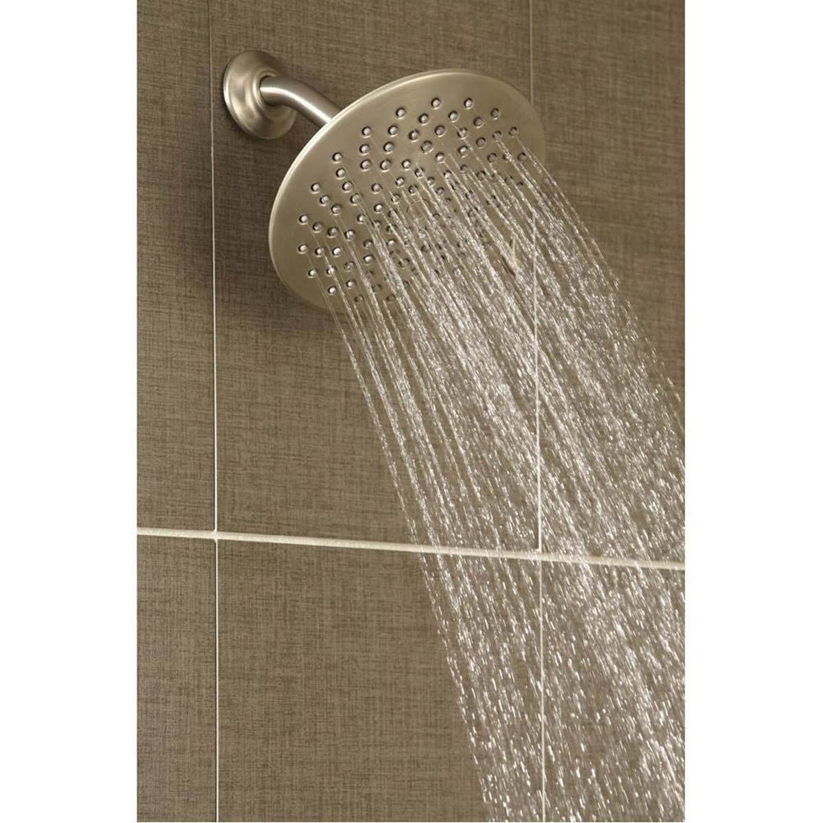 Moen® Velocity® S6320BN Sprayhead, 2.5 gpm, 2-Spray, 8 in Dia Head, Brushed Nickel