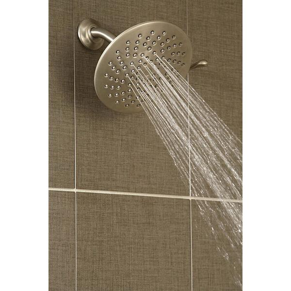 Moen® Velocity® S6320 Showerhead, 2.5 gpm, 3-Spray, Wall Mounting, 8 in Dia Head, Chrome thumbnail 3