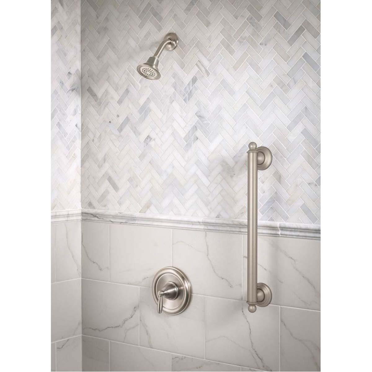Moen® Posi-Temp® Posi-Temp® T2152BN Shower Trim, Metal, Brushed Nickel, 1-Handle-Handle, 2.5 gpm