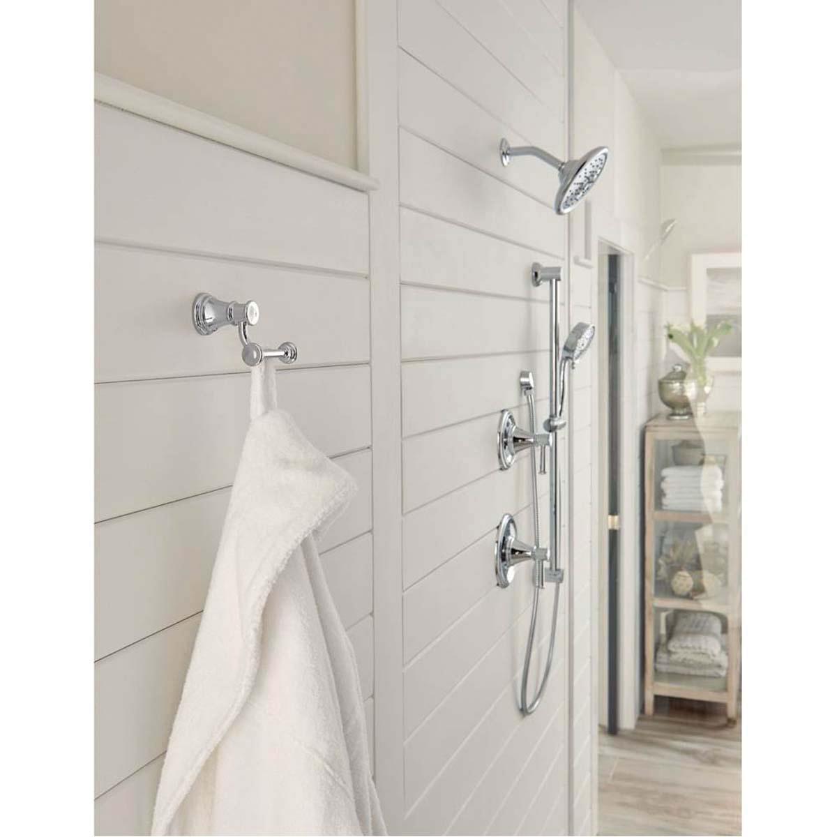 Moen® Posi-Temp® Belfield™ T2313 Tub/Shower Trim, Metal, Chrome, 1-Handle, 2.5 gpm