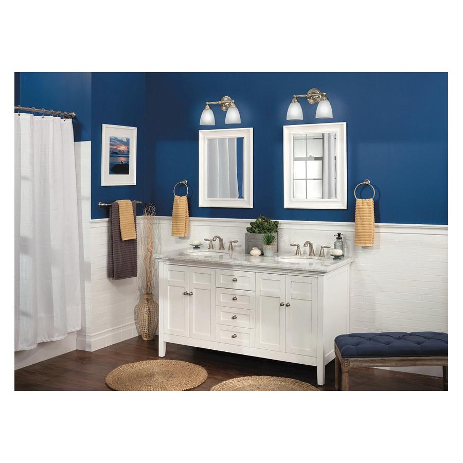 Moen® Brantford™ T6620BN Bathroom Faucet, 2-Handle, Deck, Lift and Turn, Brushed Nickel thumbnail 3