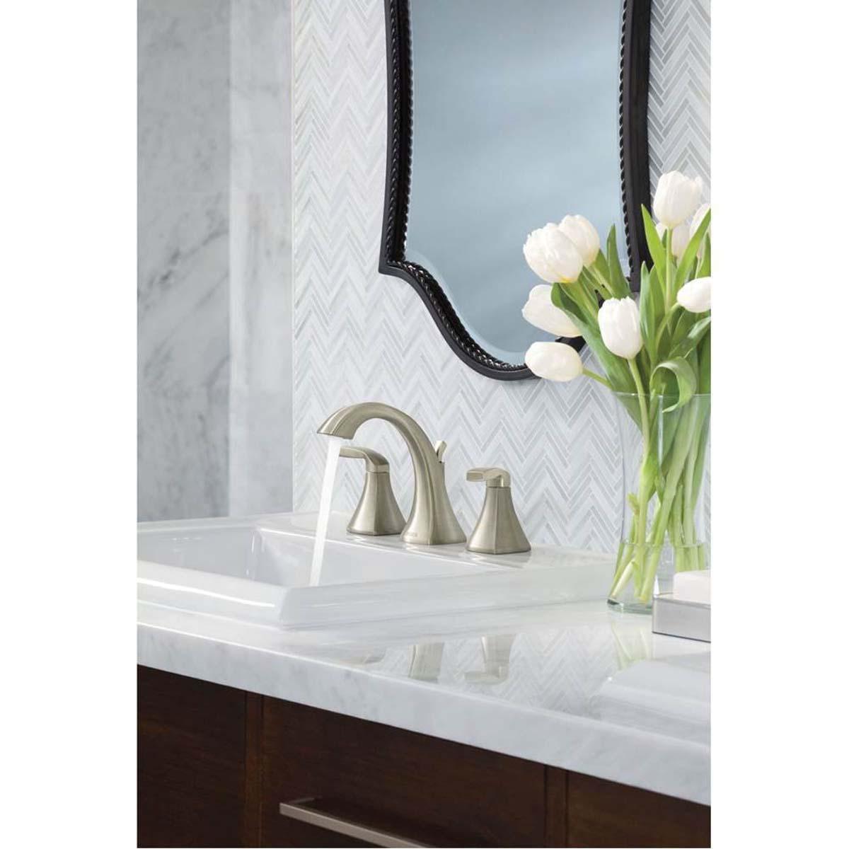 Moen® Voss™ T6905ORB Bathroom Faucet, 2-Handle, Deck, Lift and Turn, Oil-Rubbed Bronze