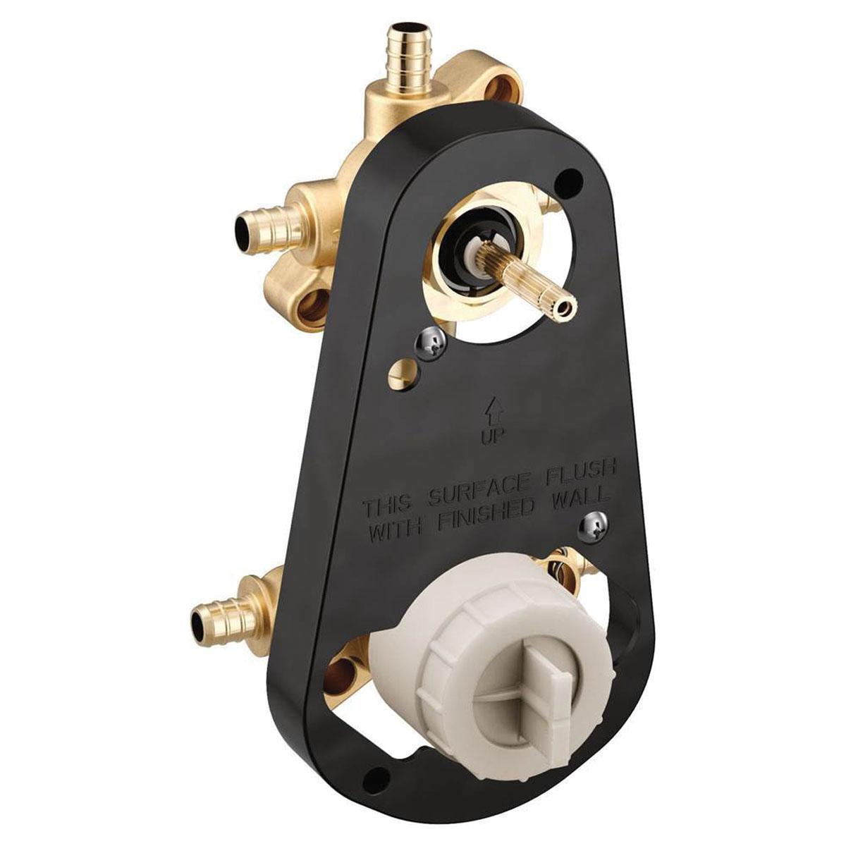 Moen® U362XS Transfer Valve With Pressure Balancing Stop Volume Control, 1/2 in Inlet, PEX Inlet, 5-Way, Brass thumbnail 2