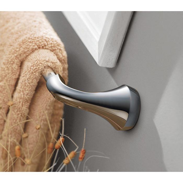 Moen® Eva® YB2824CH Towel Bar, 24 in L Bar, Brass/Zinc