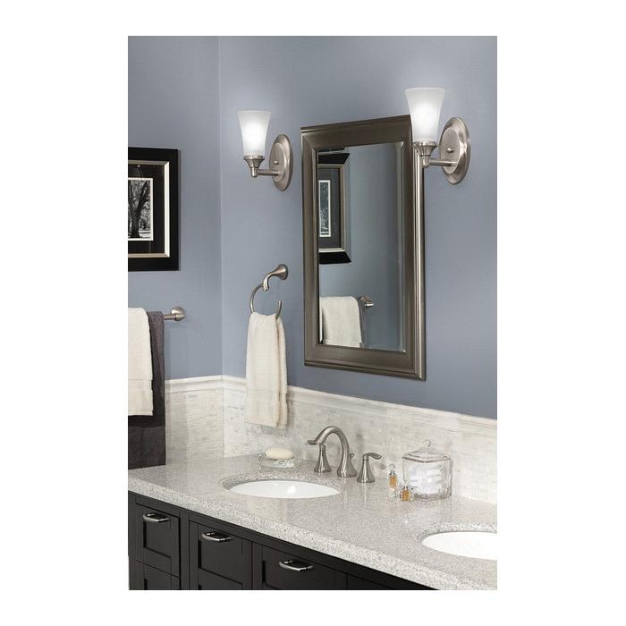 Moen® Eva® YB2886BN Towel Ring, 7.074 in Dia Ring, 7.642 in OAH, 6 in OAW, Zinc thumbnail 2