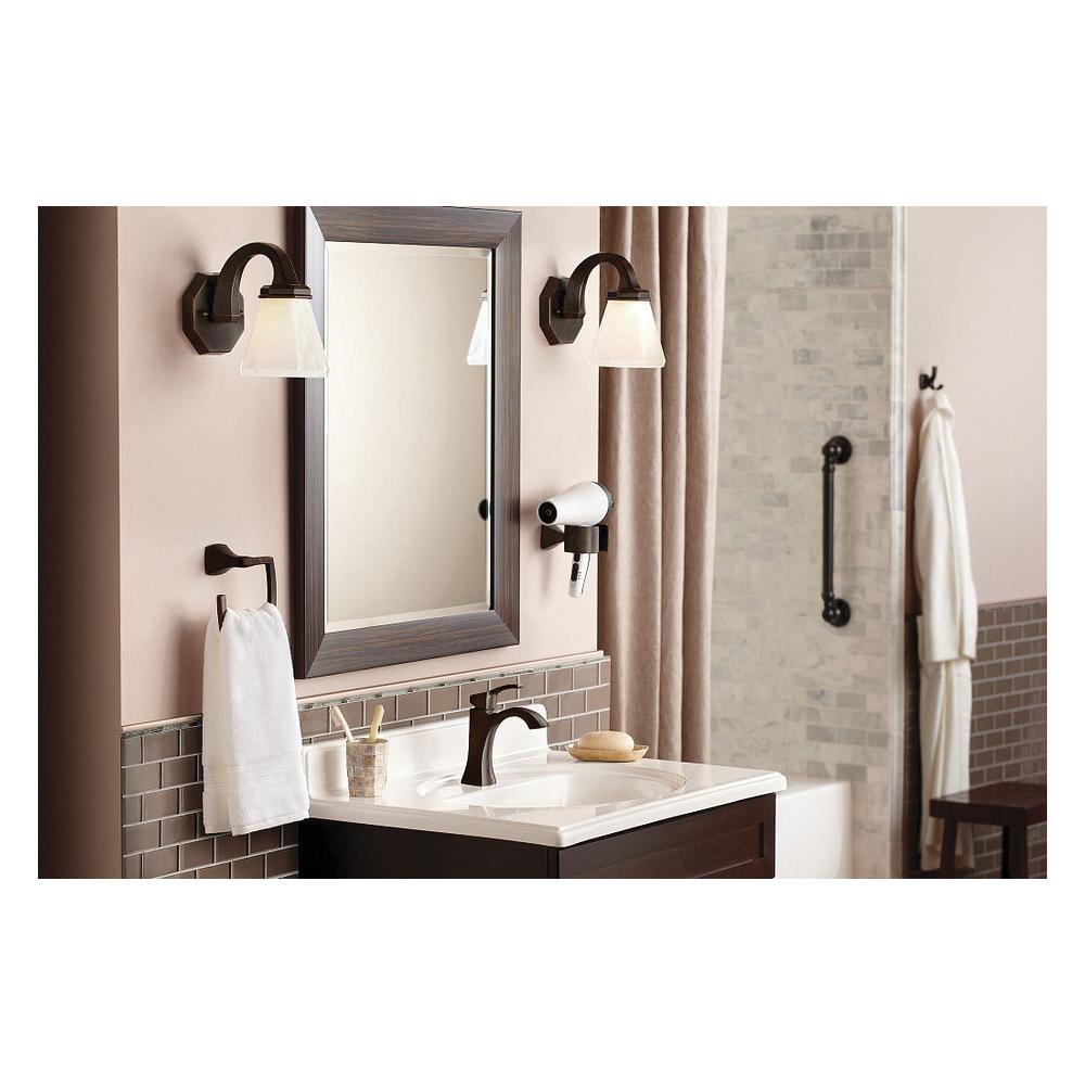 Moen® Voss™ YB5186CH Chrome towel ring, 5.78 in OAH, 5.4 in OAW, Zinc