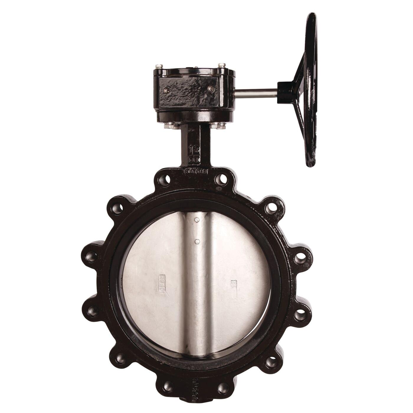 16 inch DI Butterfly Valve 316SS Disc Lug Style EPDM Gear Operator