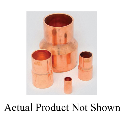 NDL® N-1312 Reducing Bushing, 3/8 x 1/4 in, FTG x C Connection, Wrought Copper