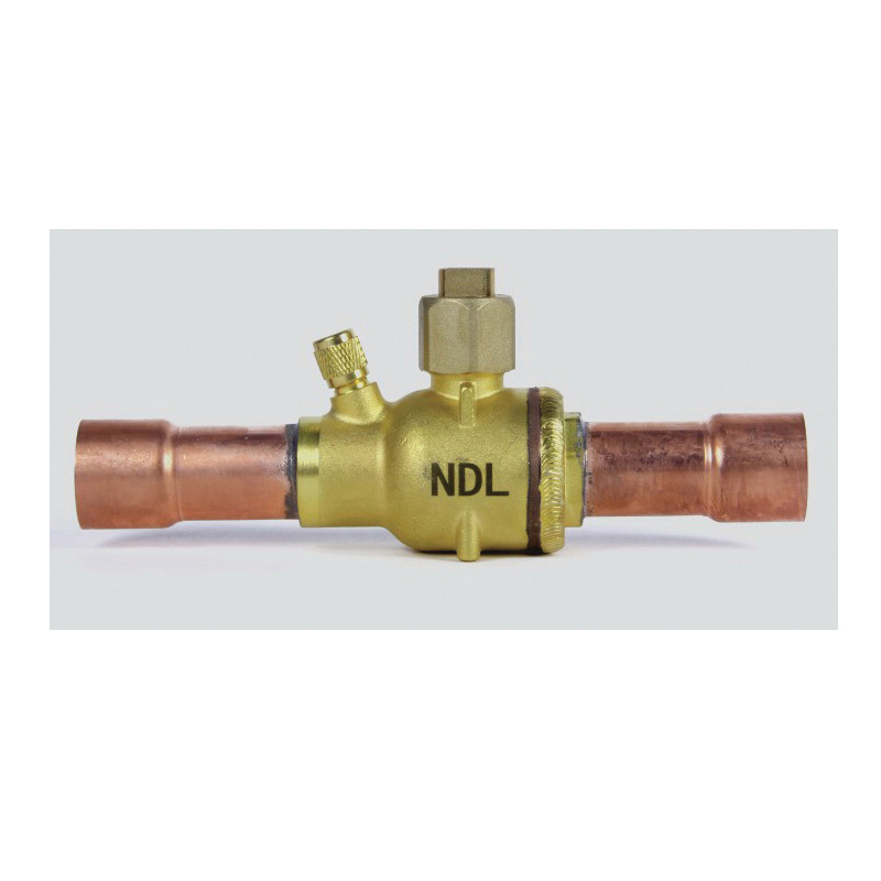 NDL® NBV05-S Refrigeration Ball Valve, 5/8 in Nominal, ODF Solder End, 900 psi Pressure
