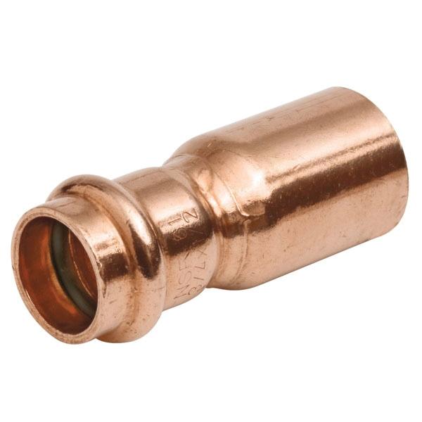 Press System 3 inch x 1-1/2 inch Wrot Copper Fitting Reducer, PC600-2, Fitting x Press