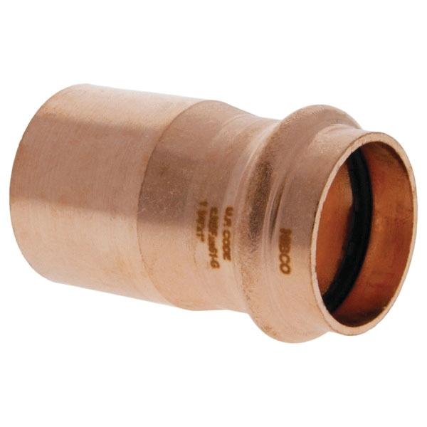 Press System 4 inch x 2 inch Wrot Copper Fitting Reducer, PC600-2, Fitting x Press thumbnail 2