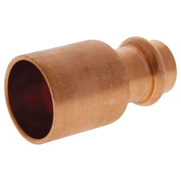 Press System 4 inch x 2 inch Wrot Copper Fitting Reducer, PC600-2, Fitting x Press thumbnail 4