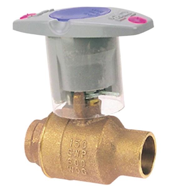 NIBCO® S-585-70 Full Port Cast Red Bronze Ball Valve, 1 inch, Sweat x Sweat thumbnail 2