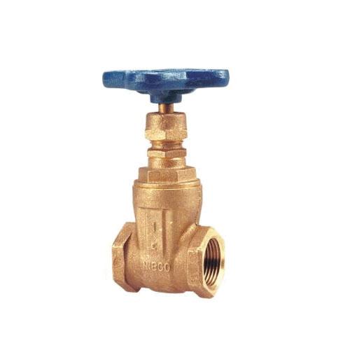 Nibco® T-113 Class 125 Bronze Screw-In Bonnet Gate Valve, 3/4 inch x 3/4 inch, FNPT x FNPT