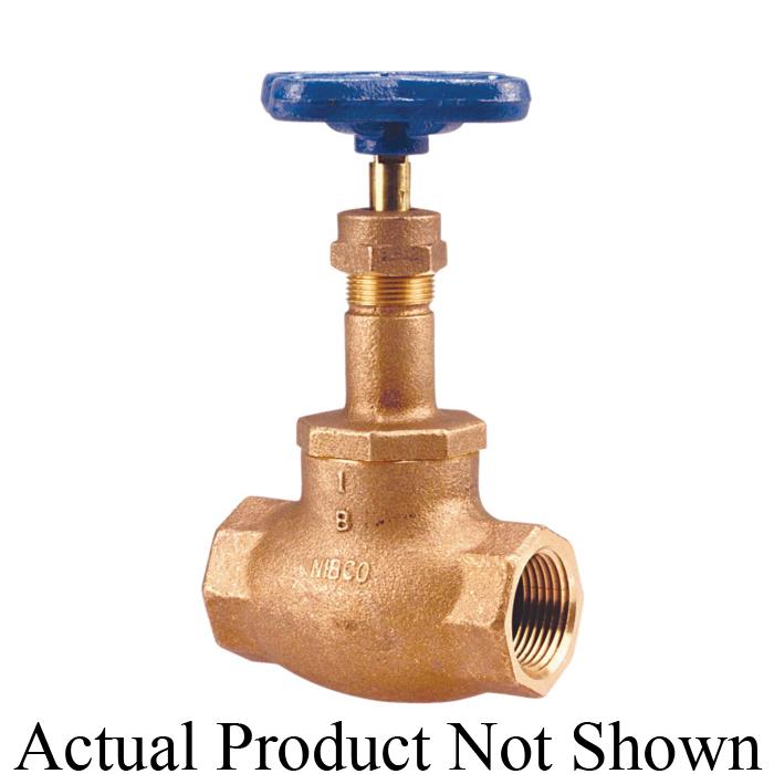 Nibco&reg; 125# Bronze Screw-In Bonnet Globe Valve, 3/4 inch x 3/4 inch, FNPT x FNPT