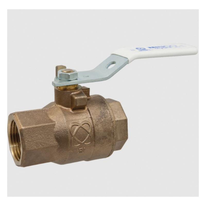 NIBCO® T-585-80-LF Full Port Silicon Bronze Ball Valve, 1 inch, NPT x NPT