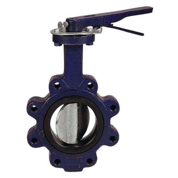 NIBCO® N200236 200# Lever Operated Cast Iron Butterfly Valve, 3 inch, Lug