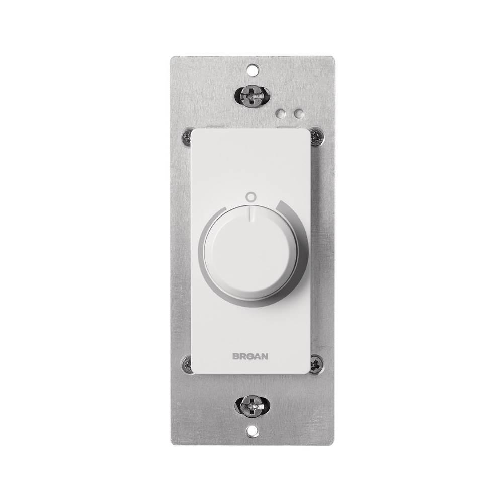 Broan-NuTone® SC100W Speed Control Dial, 120 V, 3 A, Bright White