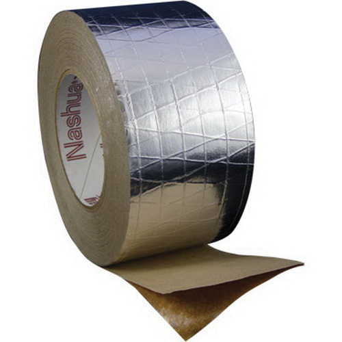Nashua® 1087653 Insulation Seaming Tape, 9.25 mil Thick, 3 in W, 46 m L, Synthetic Rubber Adhesive