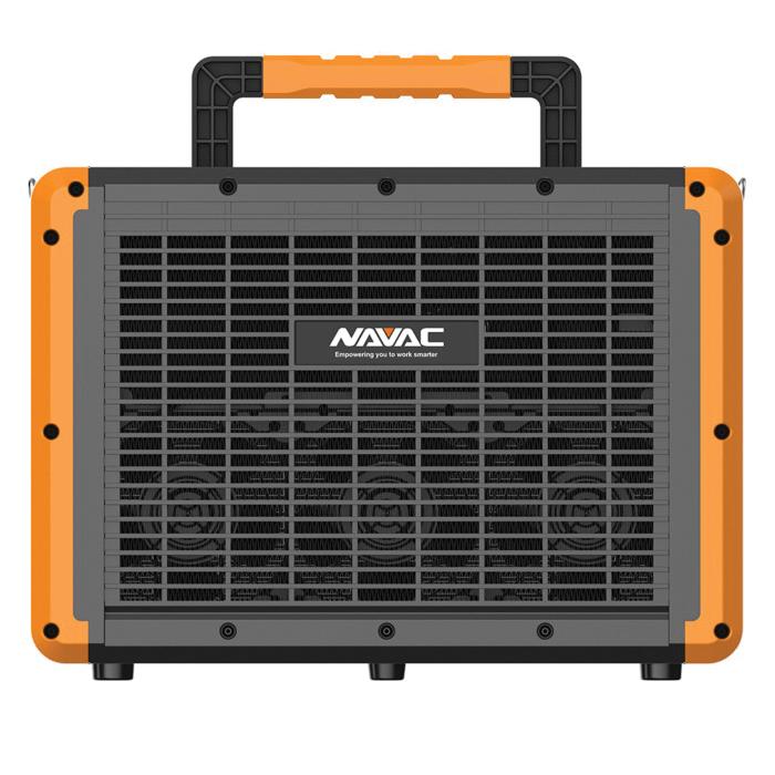 Navac Master Series NRDC4M 4-Cylinder DC Inverter Recovery Unit, 115 V, 1-1/2 hp