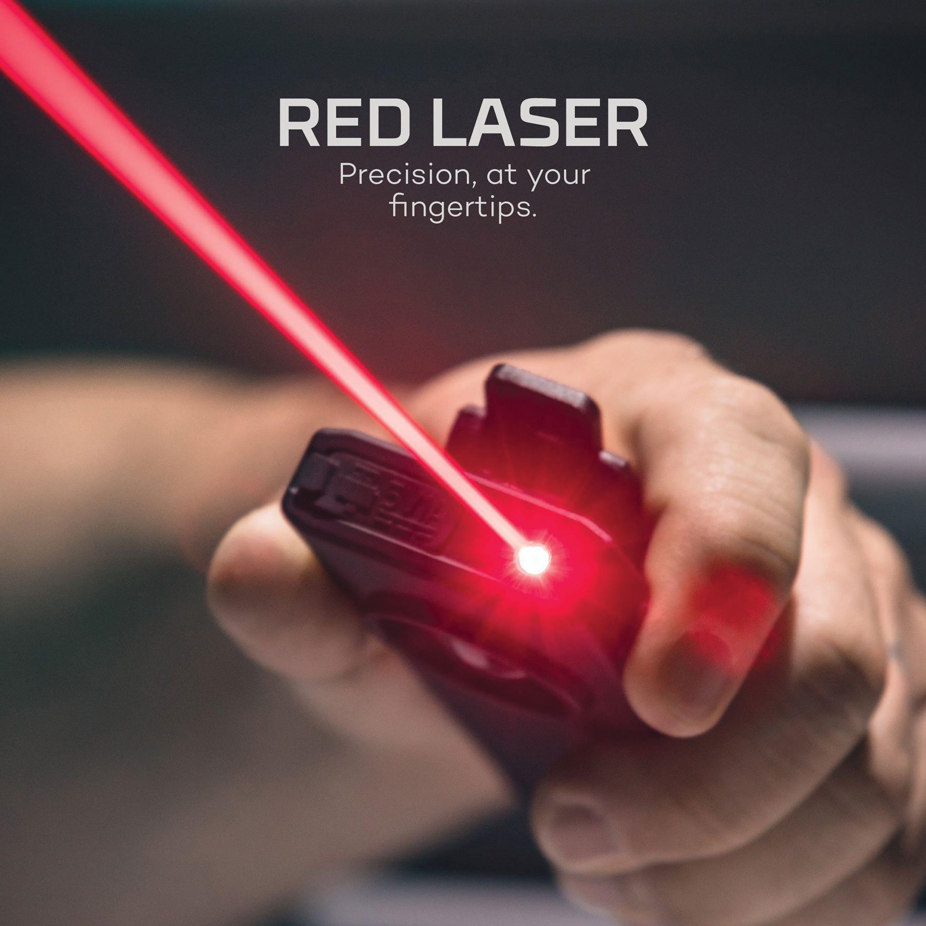 NEBO® SLIM+ Rechargeable Pocket Light with Laser Pointer and Power Bank, 700 Lumens, Black