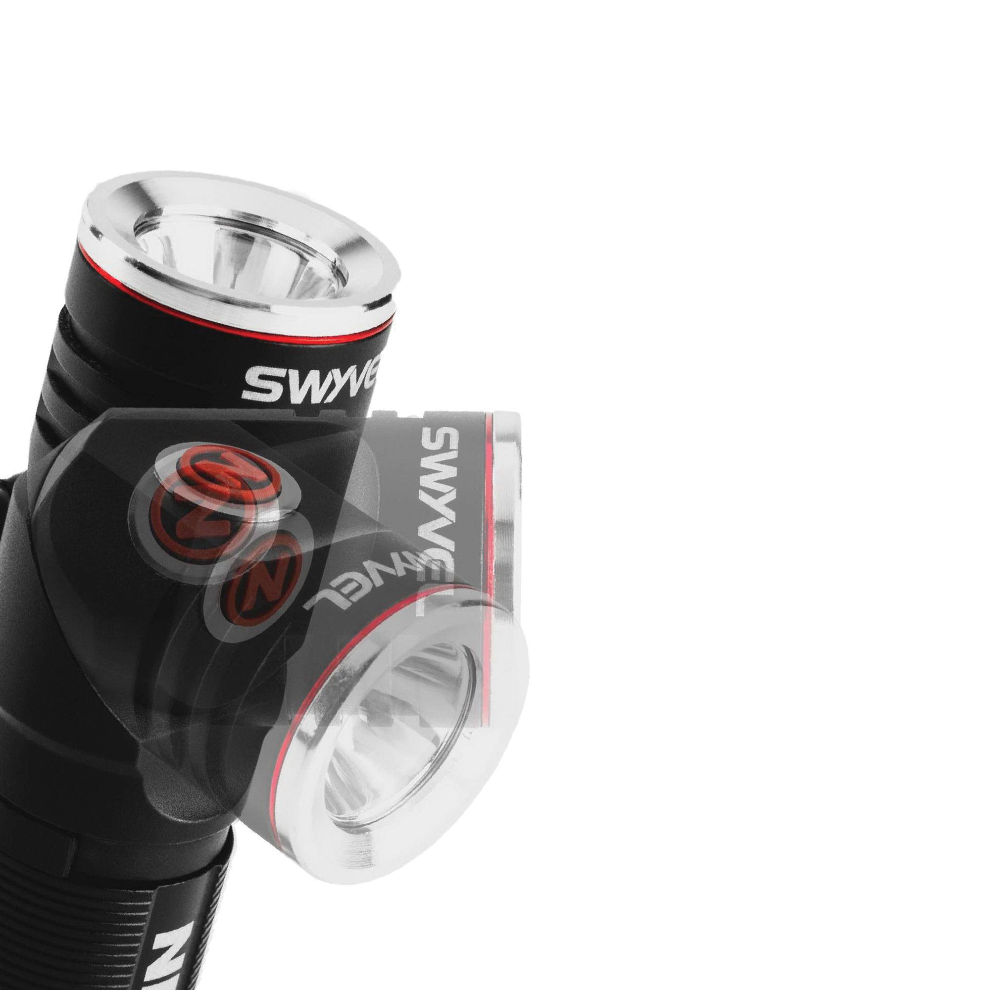 NEBO® SWYVEL Rechargeable EDC Flashlight with Rotating Swivel Head, 1000 Lumens, Black thumbnail 2