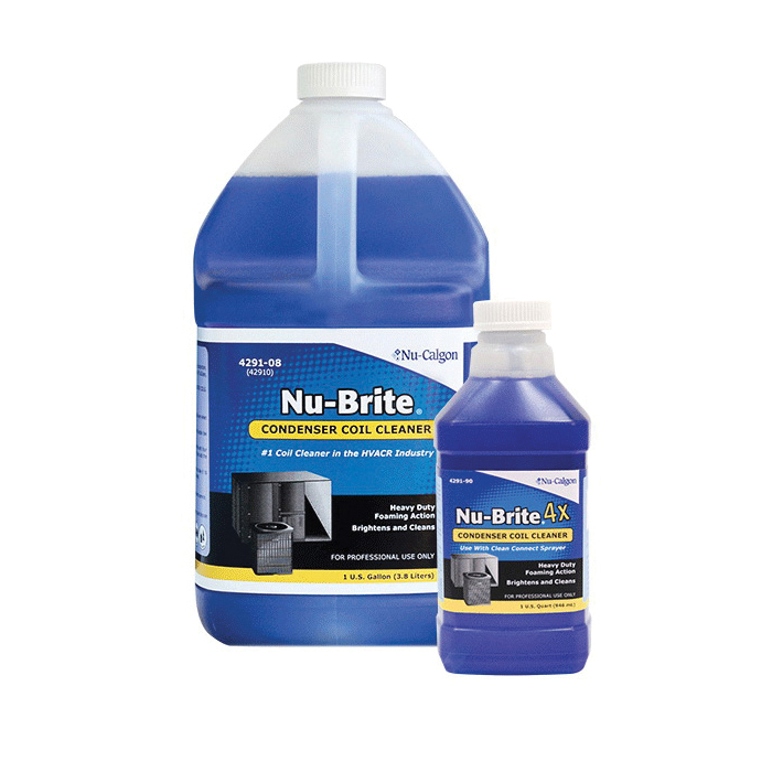 Nu-Calgon 4291-90 Coil Cleaner, Bottle, Liquid