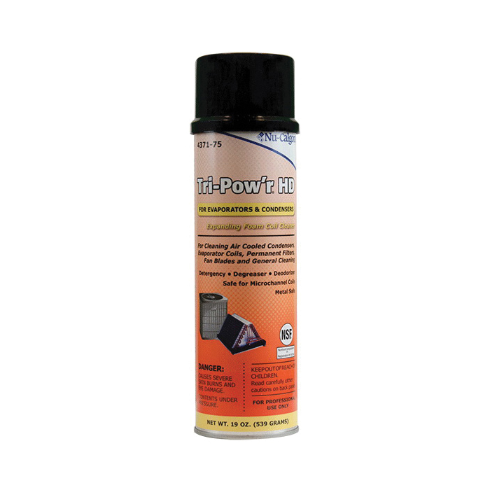 Nu-Calgon Tri-Pow'r® 4371-75 HD Coil Cleaner, Can, Aerosol