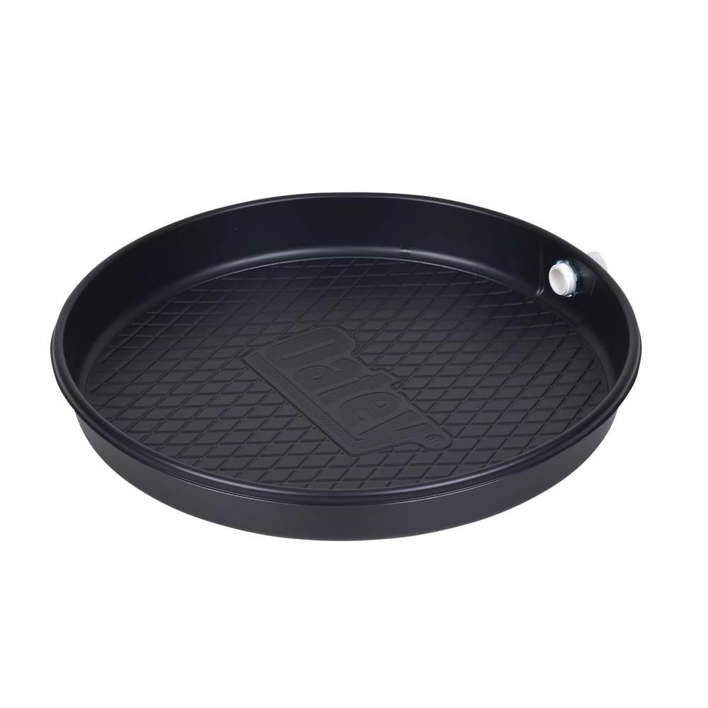 Water-Tite High Impact Plastic 22 inch Predrilled Water Heater Pan With Drain Fitting