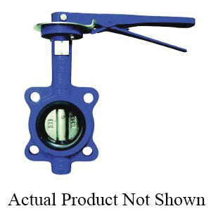Ohio Valve 4100SEL Ductile Iron Resilient Seated Butterfly Valve - Wafer - 200 psi - -30 to 275 deg F