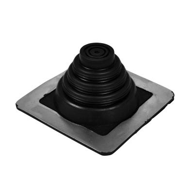 Oatey® 14050 Standard Roof Flashing, 2-3/4 in OAH, 4-1/2 in L Base, 4-1/2 in W Base, EPDM, Black
