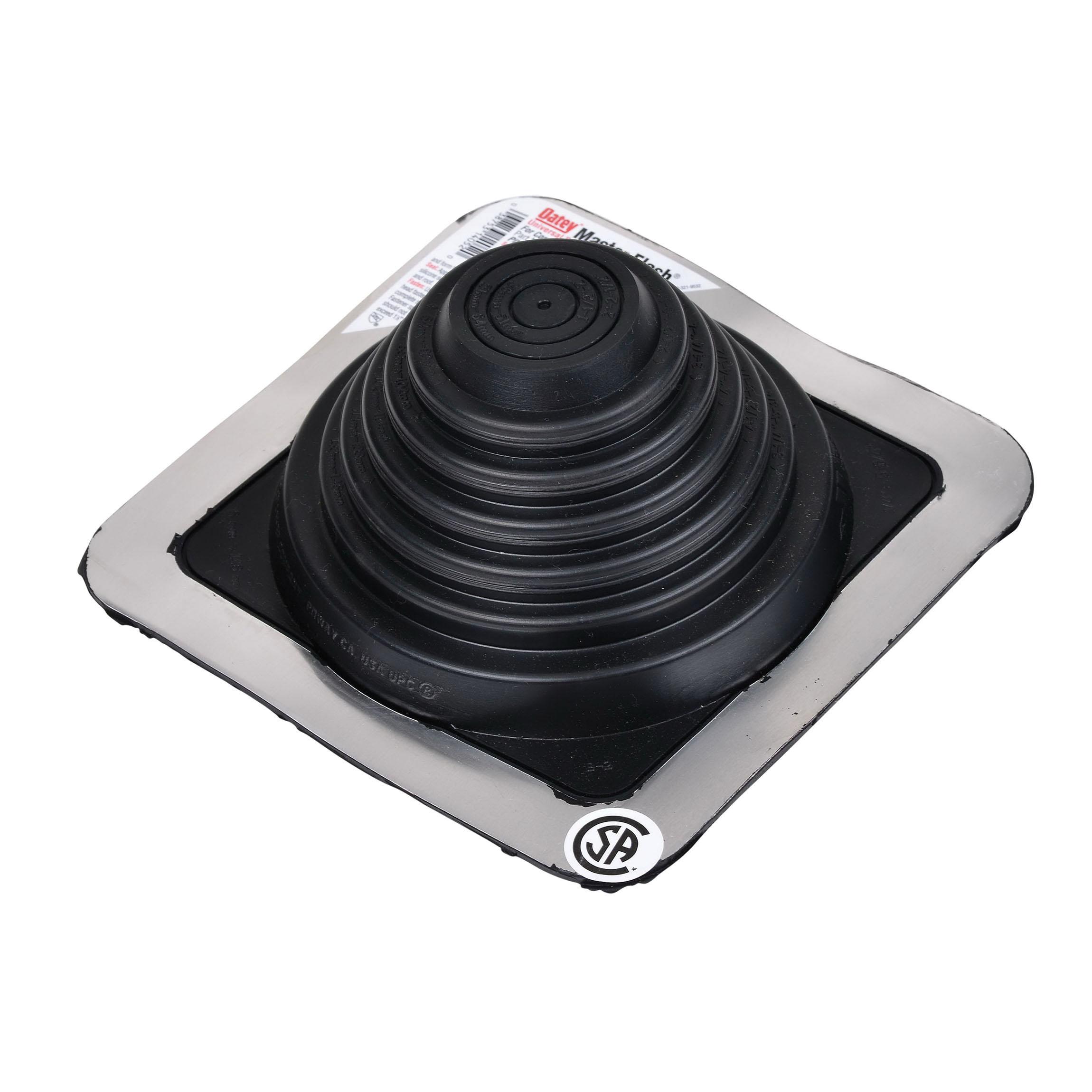 Oatey® Master Flash® 14053 Base Roof Flashing, 10 in L Base, 10 in W Base, Metal/Plastic thumbnail 3
