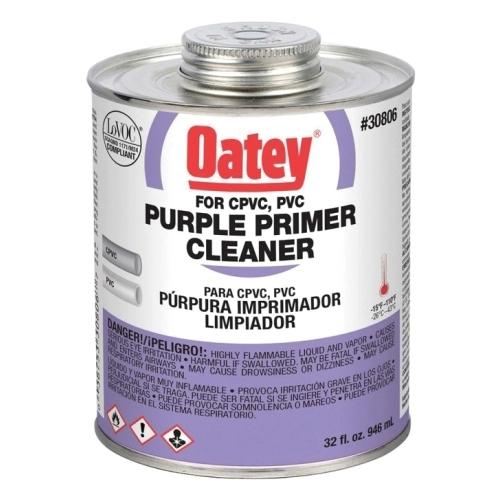 Oatey® All Purpose Primer Cleaner, 32 oz, Purple thumbnail 2
