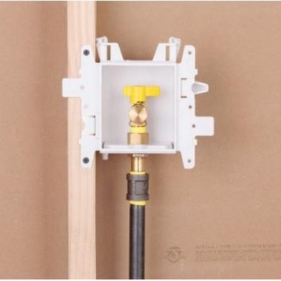 Oatey® MODA® 37560 Gas Supply Box, 1/2 in, FNPT, 4 in W Box, 3.38 in D Box, 4.85 in H Box, PVC Box thumbnail 2