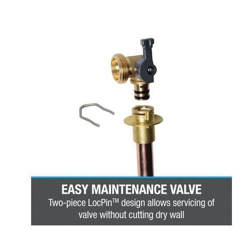 Oatey® MODA® 37899 Toilet and Dishwasher Supply Bo, 3/8 in, PEX, 8 in W Bo, 3.38 in D Bo, 4.85 in H Box thumbnail 2