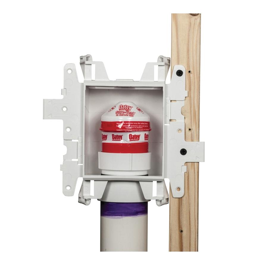 Oatey® Moda™ Series 37981 Sure-Vent Box, White