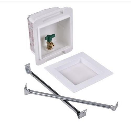 HARVEY™ 39117 Low Lead Valve Copper Sweat Ice Maker Outlet Box, 1/4-Turn Brass Ball Valve thumbnail 2