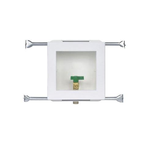 Oatey® 39118 5-9/10 inch W x 5-4/5 inch H x 3-3/4 inch D Low Lead Fire Rated CPVC Ice Maker Outlet Box