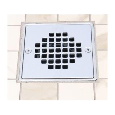 Oatey® 130 Series 42266 Shower Drain with Ring, 2 in, 3 in Nominal, Solvent Weld, Stainless Steel Grid, PVC Drain thumbnail 4