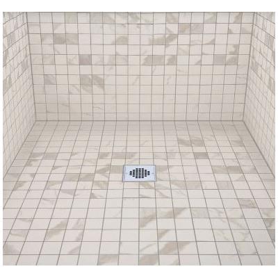Oatey® 130 Series 42266 Shower Drain with Ring, 2 in, 3 in Nominal, Solvent Weld, Stainless Steel Grid, PVC Drain thumbnail 3