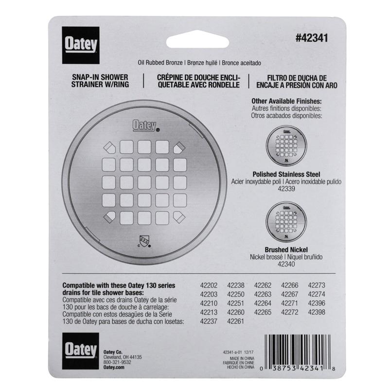Oatey® OATRDCVRORBR