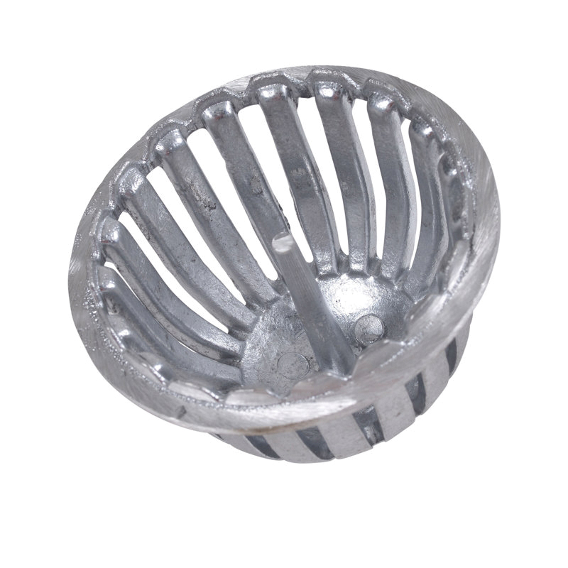 HARVEY™ Aluminum Reversible Bottom Dome Strainer, 4 inch O.D. thumbnail 3