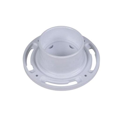 Oatey&reg; Easy Tap&reg; 43612 PVC Plastic Closet Flange, 3 inch x 4 inch, Solvent Weld, White