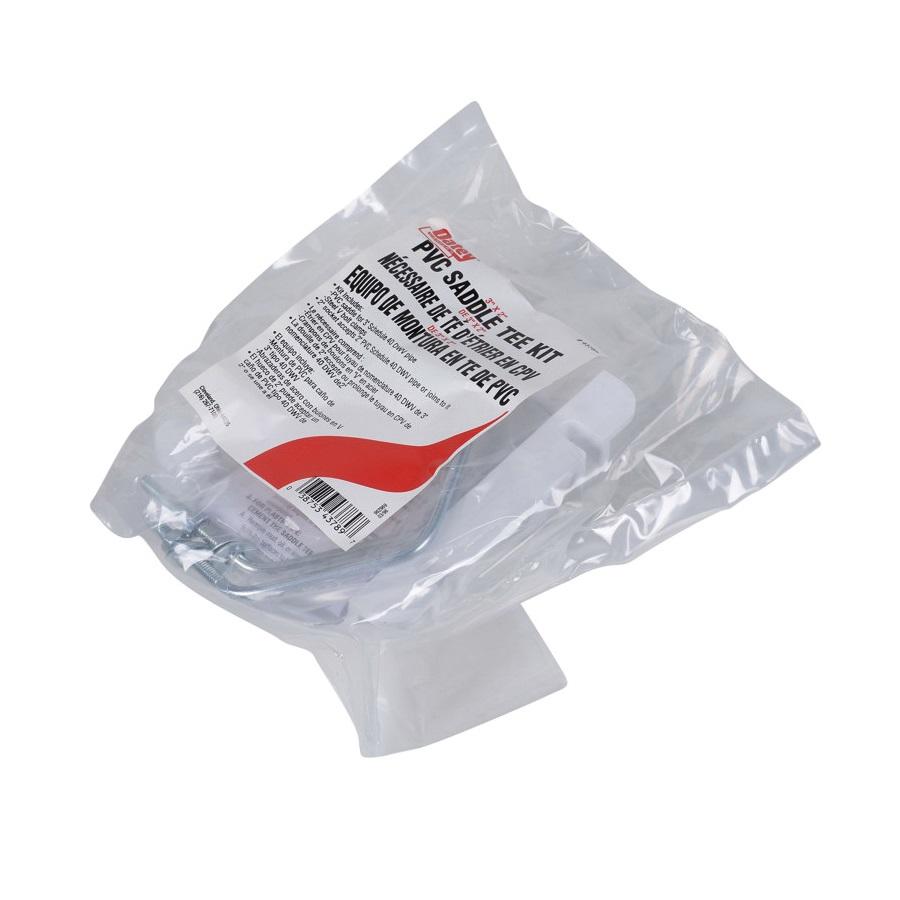 Oatey® 43789 Saddle Tee Kit, 3 x 2 in Pipe, PVC thumbnail 3