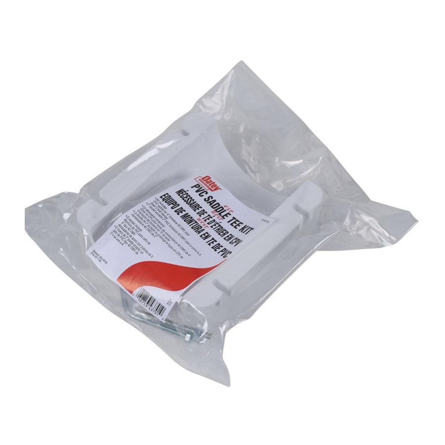 Oatey® 43791 Saddle Tee Kit, 4 x 2 in Pipe, PVC thumbnail 2
