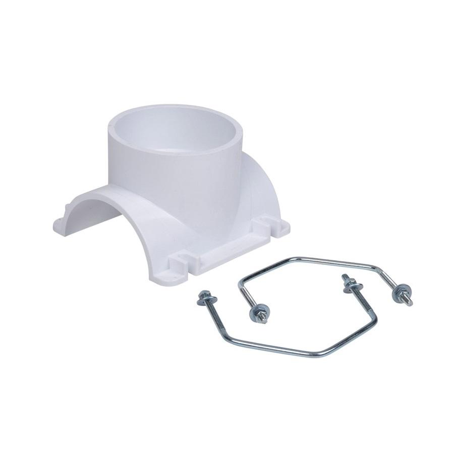 Oatey® 43795 Saddle Tee Kit, 4 x 4 in Pipe, PVC