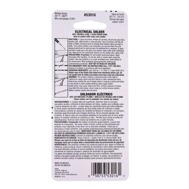 Oatey&reg; 53015 GP100595775