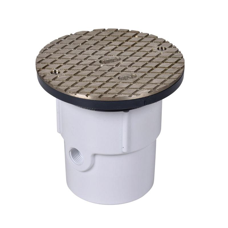 HARVEY™ PVC General Purpose Cleanout With 6 inch Nickel Top Cover, 3 inch Or 4 inch thumbnail 3